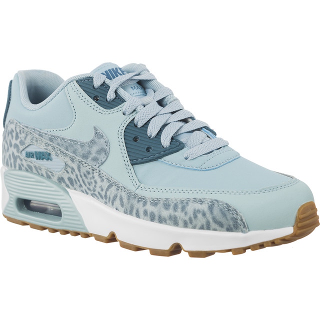 Nike Air Max 90 Couro Se Gg Ocean Bliss Noise Aqua Branco azul
