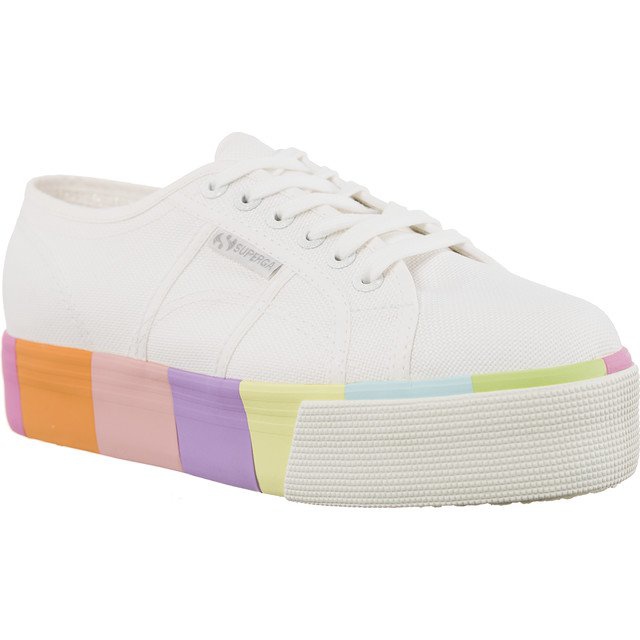 Superga 2790 Cotmultifoxingw G78 Branco Multicolor multicolorido