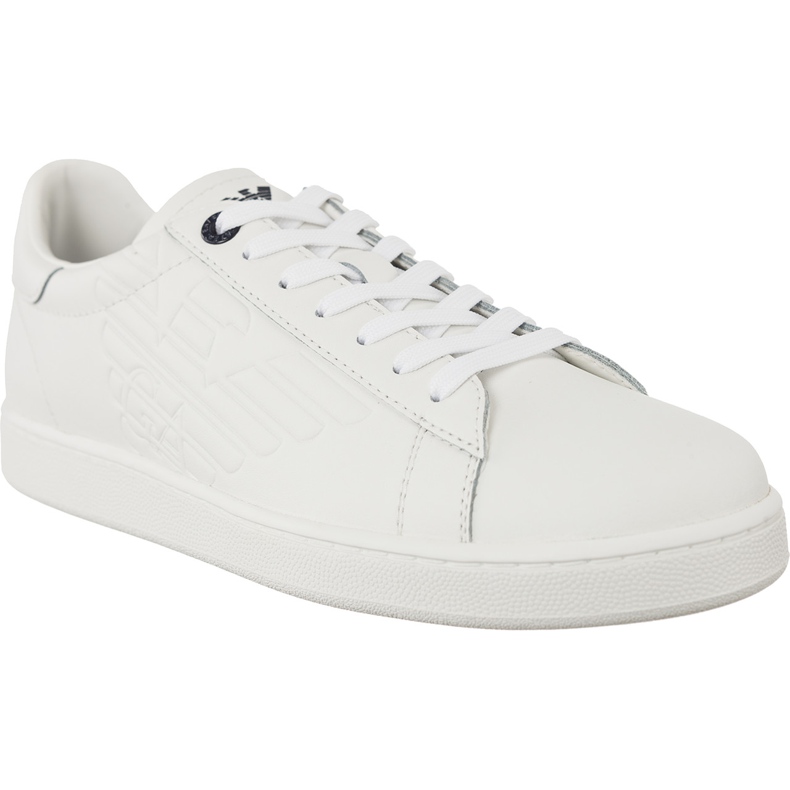 Ea7 Emporio Armani Sapatilha de couro 248028CC299 00010 branco