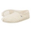 Toms Cabo de malha Shearling Womens Alpargata 943 branco