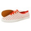 Keds Campeão Cabana Stripe 562 branco laranja