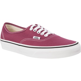 Vans Autêntico U64 Dry Rose True White vermelho