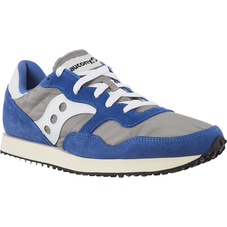 Saucony Dxn Trainer Vintage Cinza Azul branco