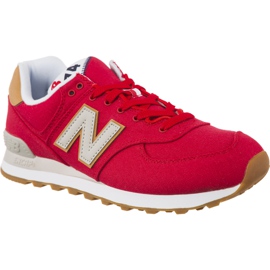 New Balance Ml574yla Team Red Com Nublado vermelho New Balance Ml574yla Team Red Com Nublado vermelho