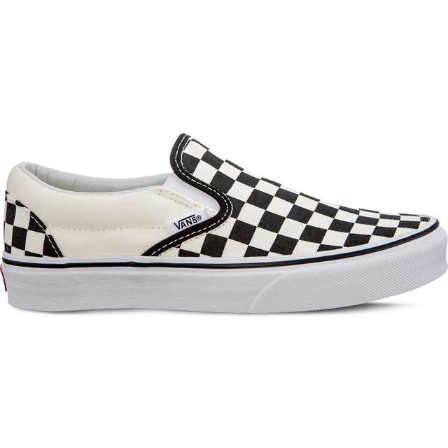 Vans Slip clássico em VN000EYEBWW1 branco preto