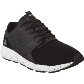 Ea7 Emporio Armani Sapatilha unisex do Plastica do Pvc 2480167A268 00020 preto