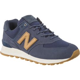 New Balance WL574CLI marrom azul-marinho