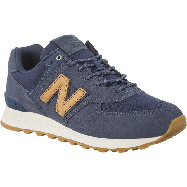 New Balance WL574CLI castanho azul marinho