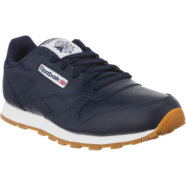 Reebok Goma de Couro Clássico 312 azul