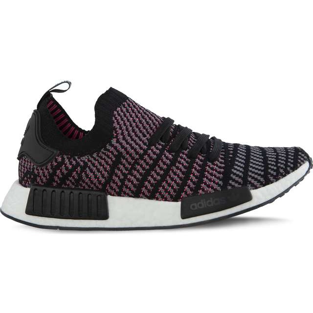 Adidas Nmd R1 Stlt Primeknit Núcleo Preto Cinza Quatro Solar Rosa multicolorido