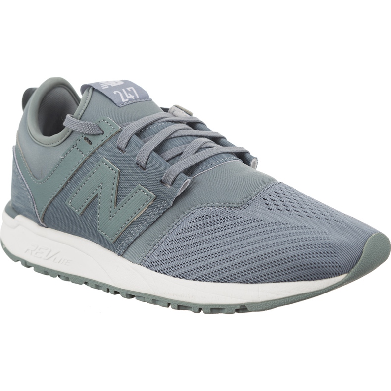 New Balance Ardósia de Wrl247sq com branco cinza
