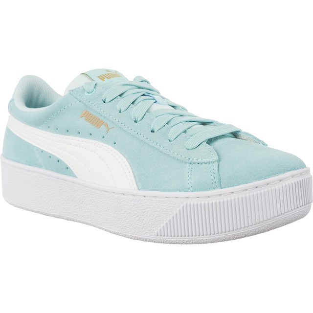 Plataforma Vikky Island Paradise PUMA Branco azul