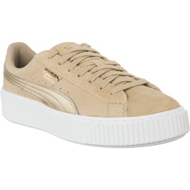 Puma Plataforma De Camurça Wn 401 bege