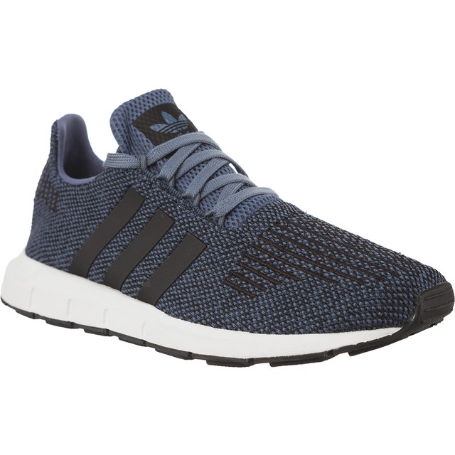 Adidas Swift Run J 604 aço bruto preto preto cinza