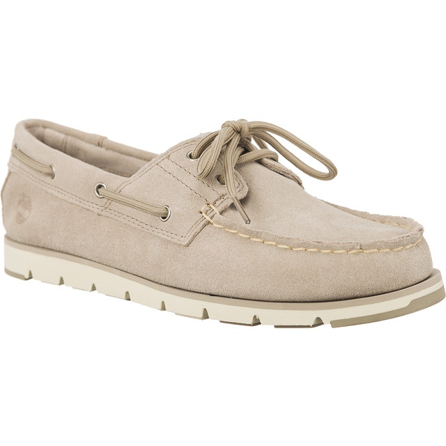 Timberland Camden Falls Suede barco sapatos simplesmente taupe castanho