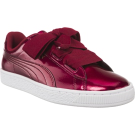 Puma Cesta Coração Glam Jr. 702 vermelho