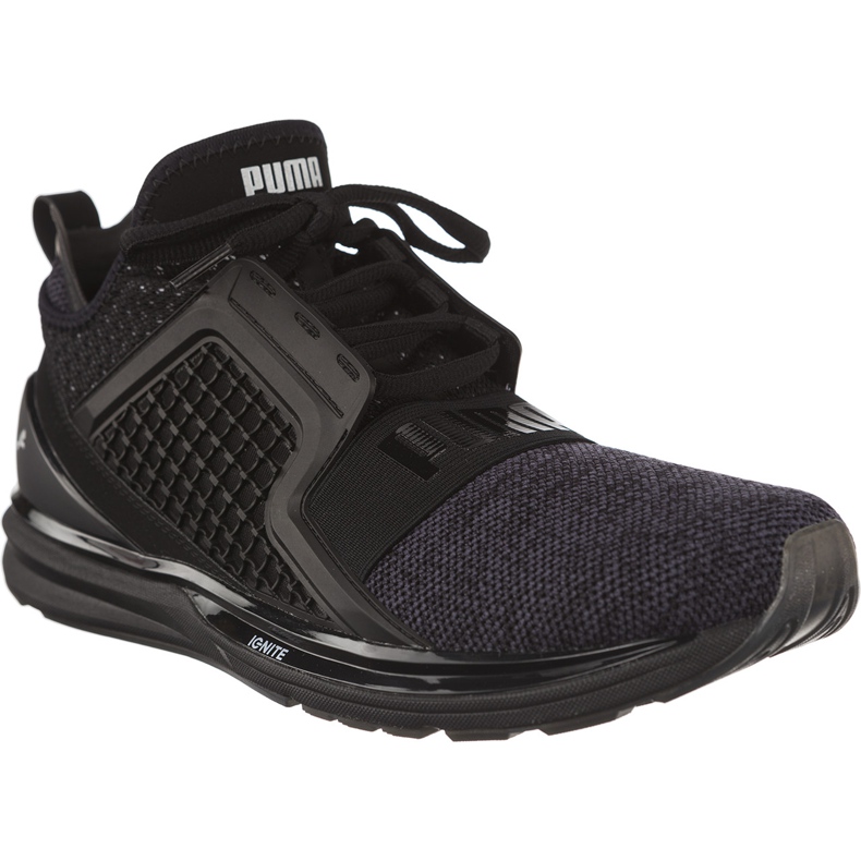 Puma Ignite sem limites Knit 702 preto