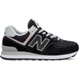 New Balance Wl574eb preto com branco