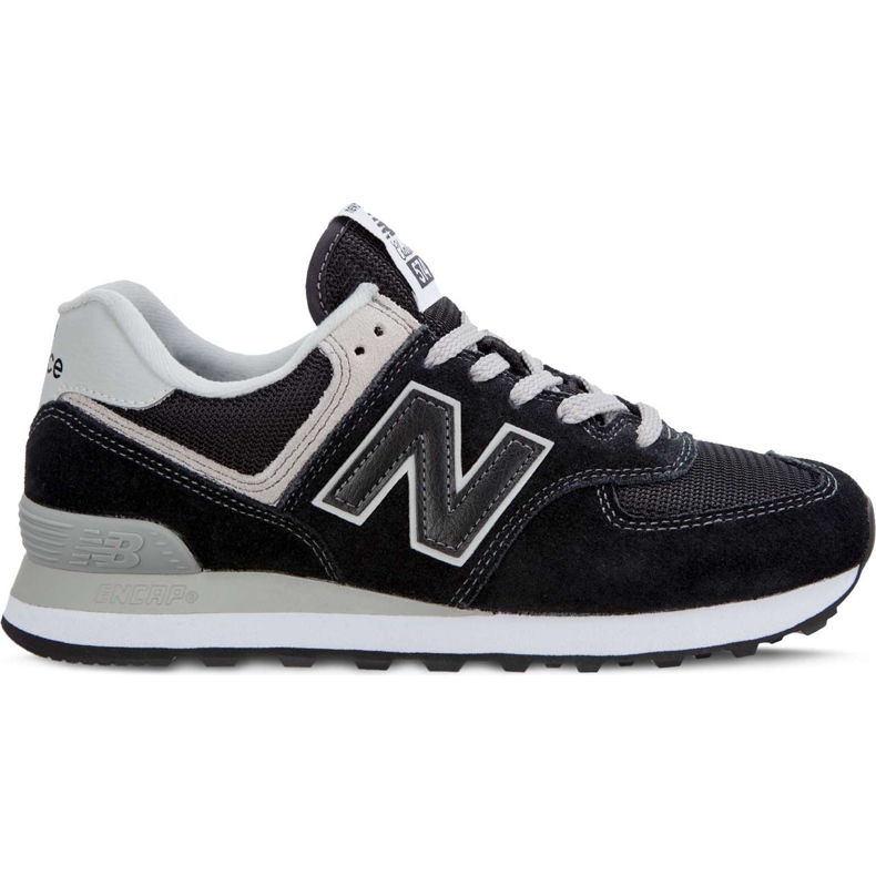 New Balance Wl574eb preto com branco