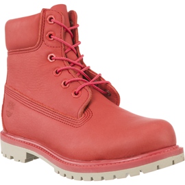 Timberland vermelho 6 em Aqk de Inicialização Premium