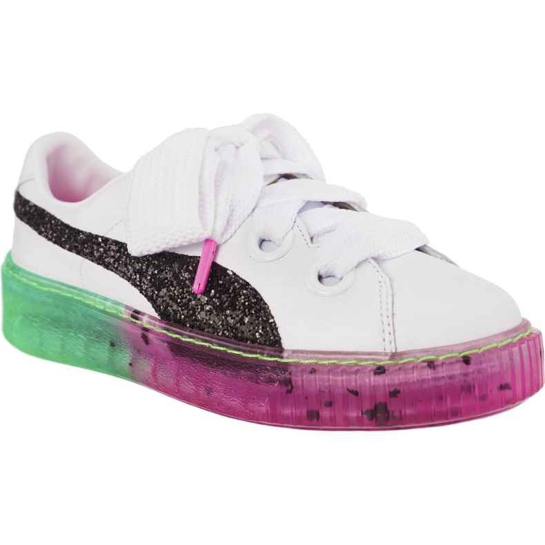 Plataforma Doce Princesa Sophia Webster PUMA Branco PUMA Preto multicolorido