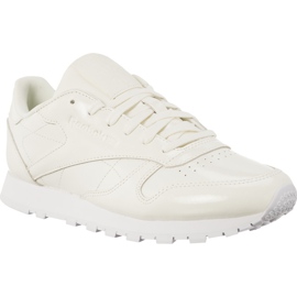 Reebok Cl Lthr. Patente CN0770 branco
