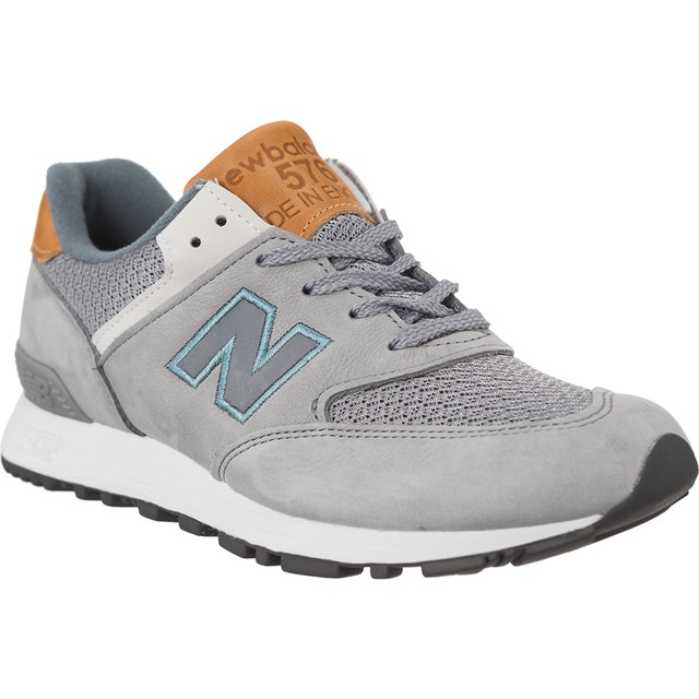 New Balance Novo equilíbrio W576NBG "Made in UK" castanho azul cinza