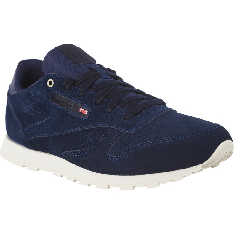 Reebok Couro clássico Mcc Blue Note Chalk azul azul marinho