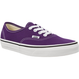 Vans Autêntico QA1 Petúnia Verdadeiro Branco roxo