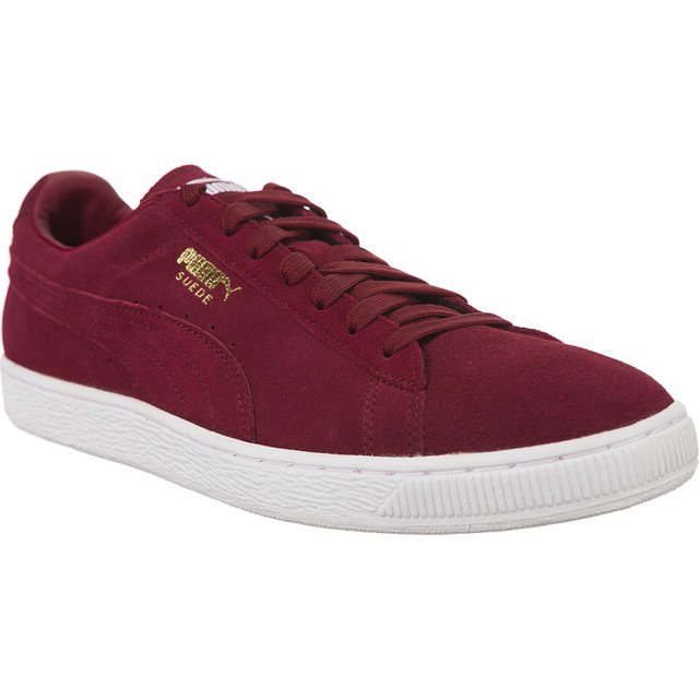 Puma Camurça Classic 881 multicolorido vermelho
