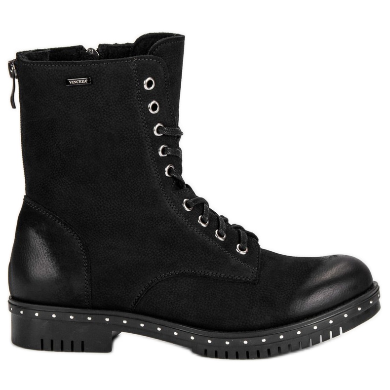 Trabalhadores de couro preto VINCEZA