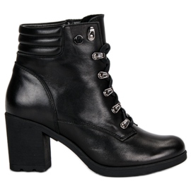 Salto alto vinceza confortável preto