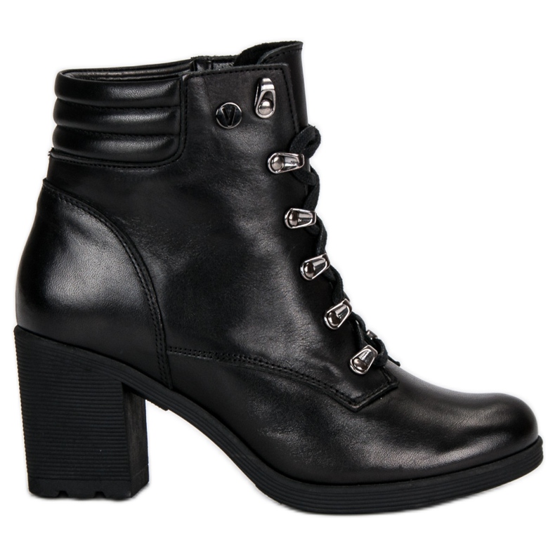 Salto alto vinceza confortável preto