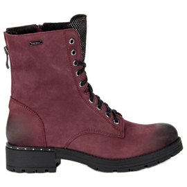 Bota com cadarço VINCEZA vermelho Bota com cadarço VINCEZA vermelho