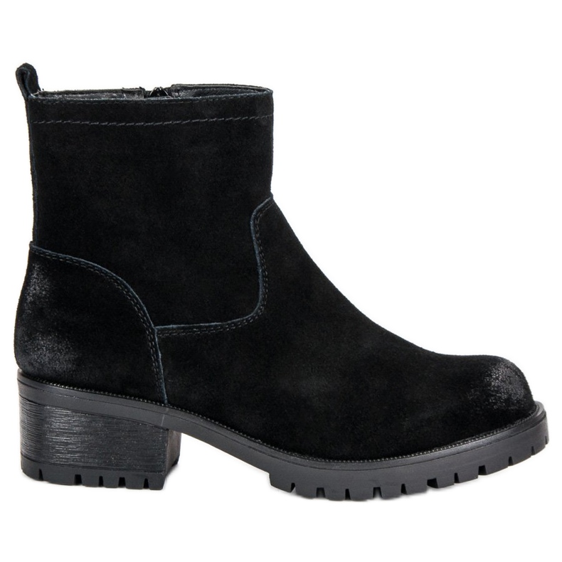 Filippo Botas pretas de salto alto preto