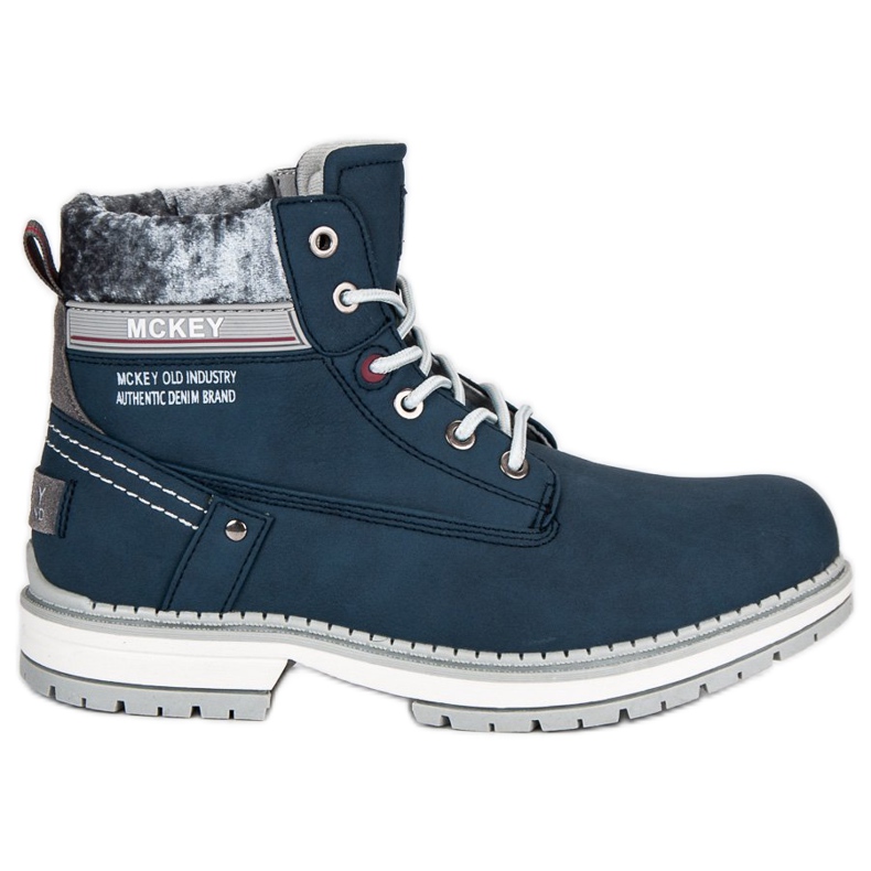 McKey Caçadores femininos confortáveis azul