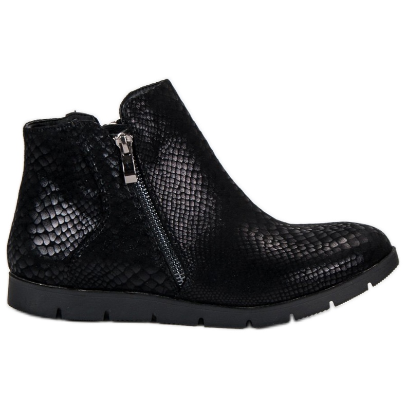 Filippo Botas femininas elegantes preto