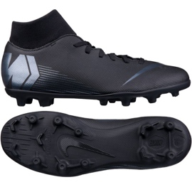 Chuteiras de futebol Nike Mercurial Superfly 6 Club Mg M AH7363-001 preto preto Chuteiras de futebol Nike Mercurial Superfly 6 Club Mg M AH7363-001 preto preto