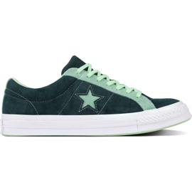 Converse C161614 Pacote de Carnaval de Uma Estrela Ponderosa Pine Neptune Green verde