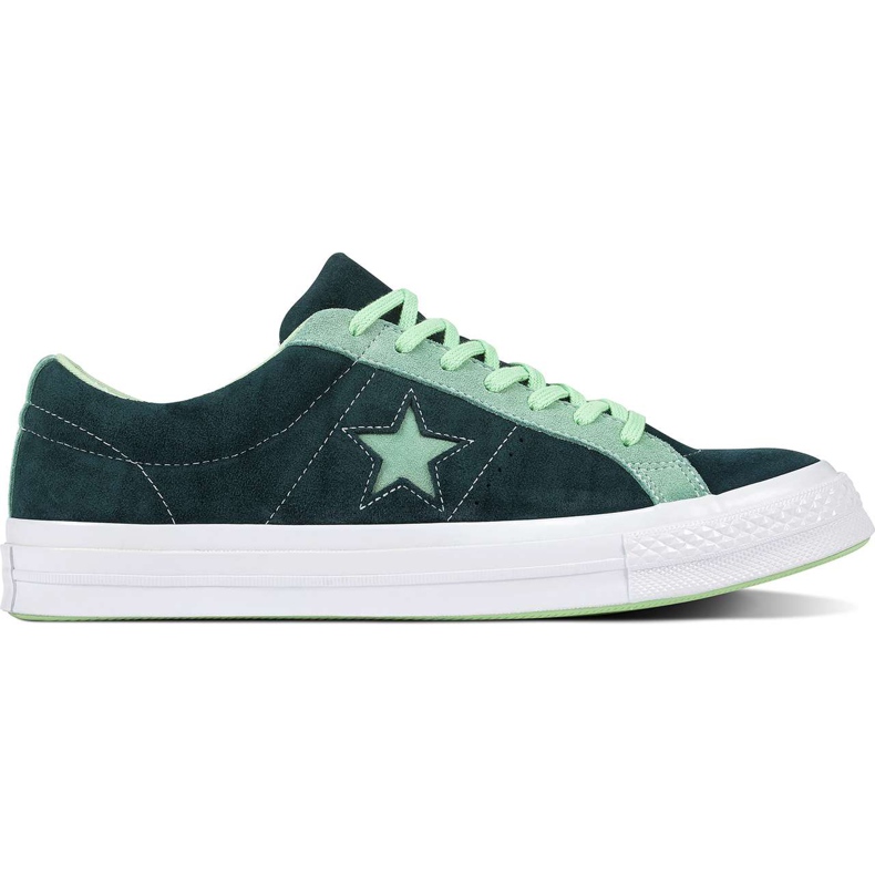 Converse C161614 Pacote de Carnaval de Uma Estrela Ponderosa Pine Neptune Green verde