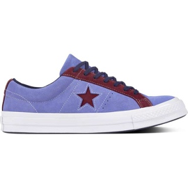 Converse C161618 Uma Estrela Carnaval Pacote Deep Rhododendron Periwinkle roxo rosa