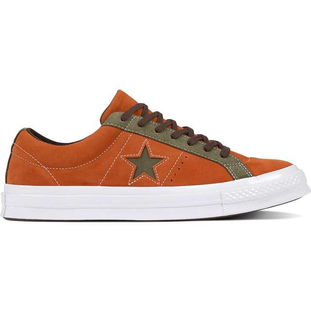 Converse C161617 Pacote de Carnaval de 1 Estrela Carnaval Nobre de Mandarim castanho multicolorido