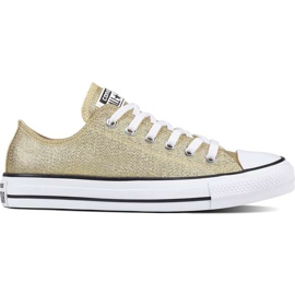Converse C561711 Chuck Taylor All Star Fio Claro Branco Preto amarelo