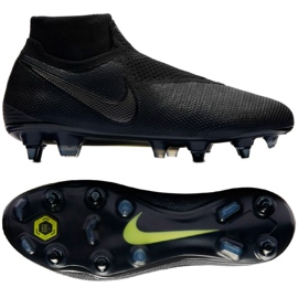 Chuteiras de futebol Nike Phantom VSN Elite DF SG Pro AC M AO3264-001 preto