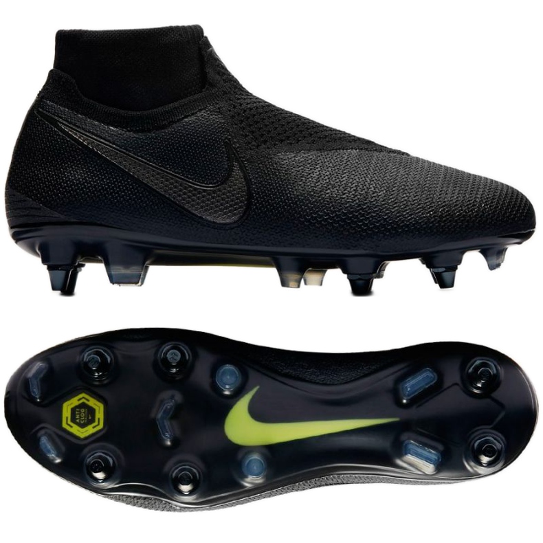 Chuteiras de futebol Nike Phantom VSN Elite DF SG Pro AC M AO3264-001 preto