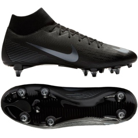 Chuteiras de futebol Nike Mercurial Superfly 6 Academy Sg Pro M AH7364-001 preto preto Chuteiras de futebol Nike Mercurial Superfly 6 Academy Sg Pro M AH7364-001 preto preto