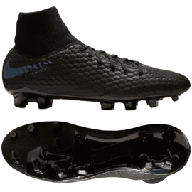 Chuteiras de futebol Nike Hypervenom 3 Academy Df Fg M AQ9217-001 preto preto Chuteiras de futebol Nike Hypervenom 3 Academy Df Fg M AQ9217-001 preto preto