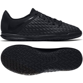 Sapatos de futebol Nike Hypervenom PhantomX 3 Clube Ic Jr AJ3789-001 preto preto