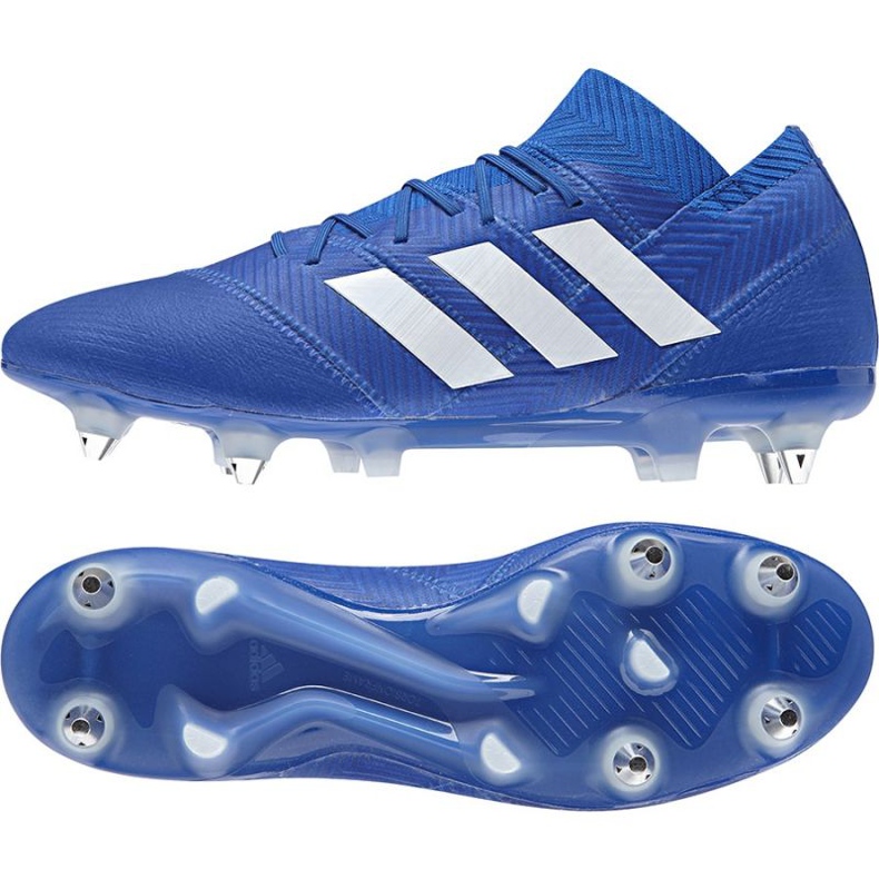 As chuteiras adidas Nemeziz 18.1 Sg M azul