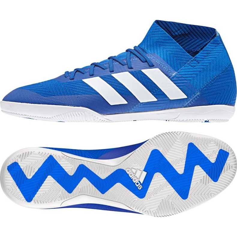 Chuteiras Adidas Nemeziz Tango 18.3 In M DB2196 azul azul Chuteiras Adidas Nemeziz Tango 18.3 In M DB2196 azul azul